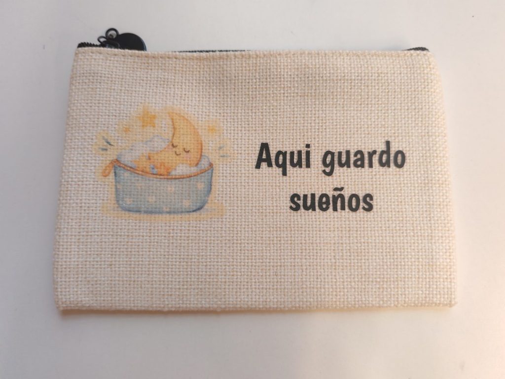Neceser pequeño · Aquí guardo sueños