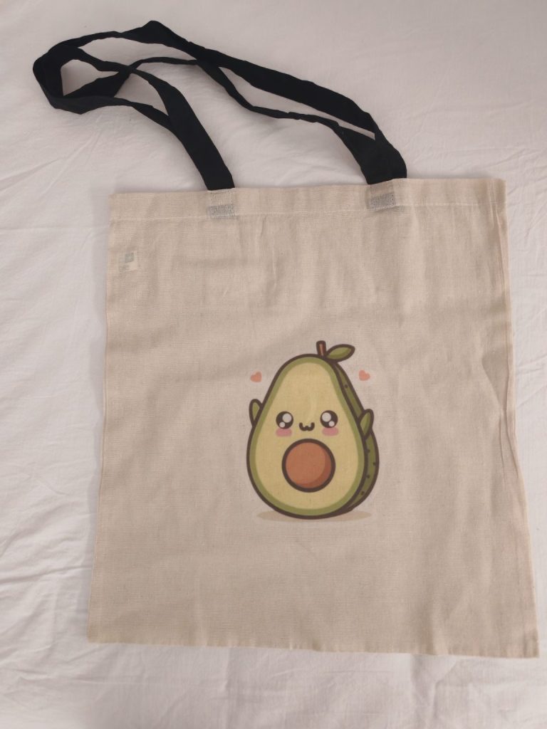 Bolsa de tela · Aguacate