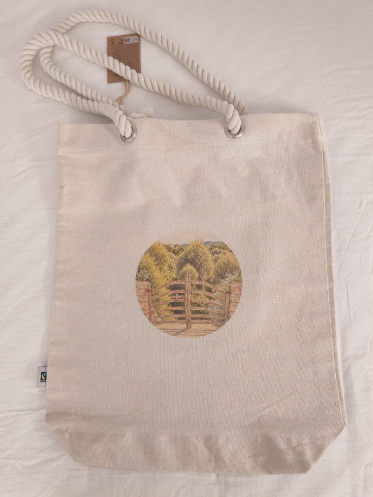 Tote bag de cuerda · Barrera