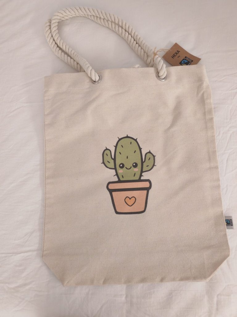 Tote bag de cuerda · Cactus