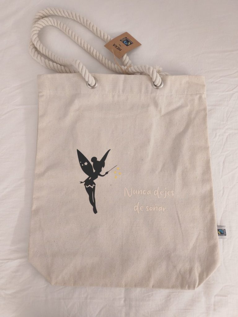Tote bag de cuerda · Campanilla