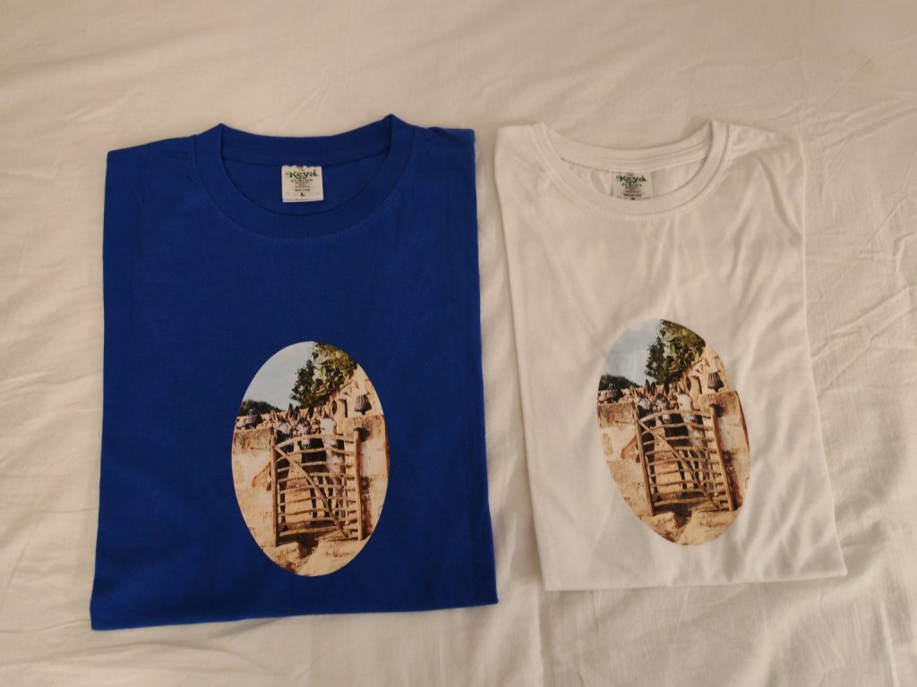 Camiseta · Asno y barreras