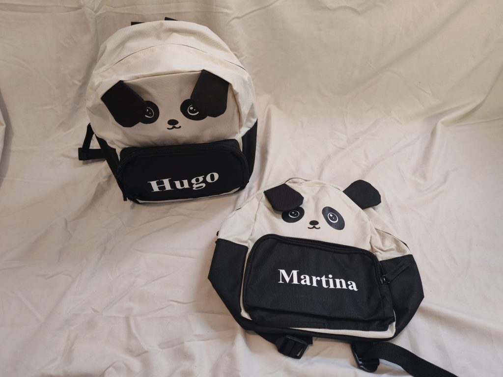 Mochilas con nombre
